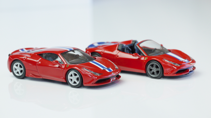 Illustration for article titled Kyosho Ferrari 11 1/64 #69 - Project Prancing Horse #69 - 2014 Ferrari 458 Speciale A